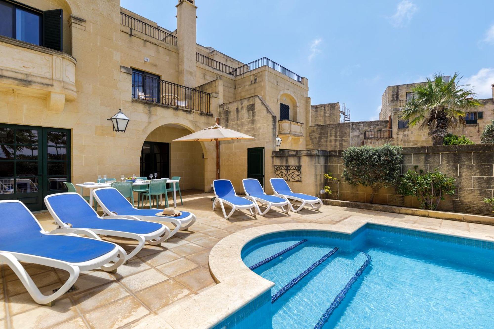 Gozo Escape Villa Għasri Buitenkant foto